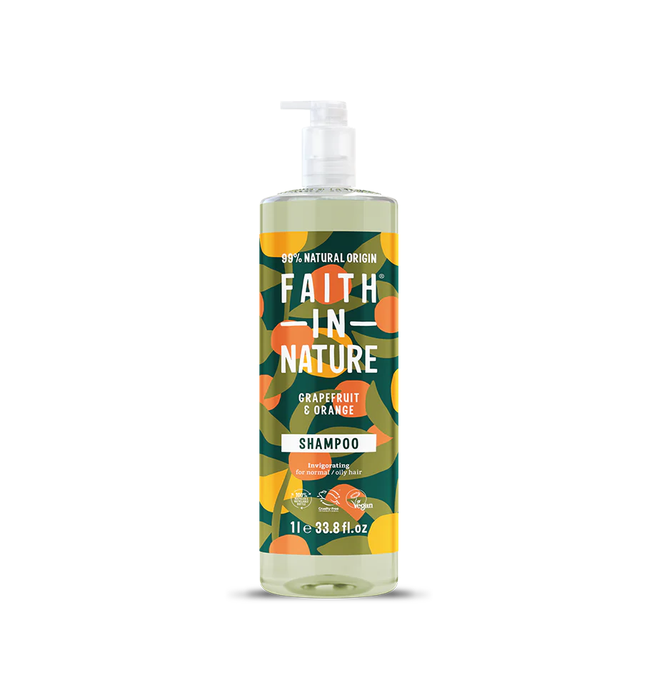Faith in Nature Grapefruit & Orange Natural Shampoo 1 litre