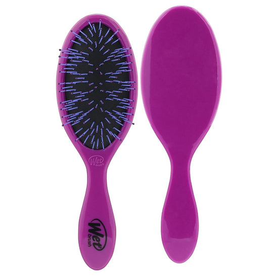 Wet Brush Custom Care Detangler Brush for Thick Hair Purple