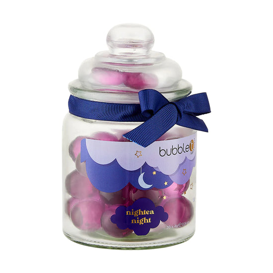 Bubble T Cosmetics Jar of Lavender Bath Pearls Gift Set