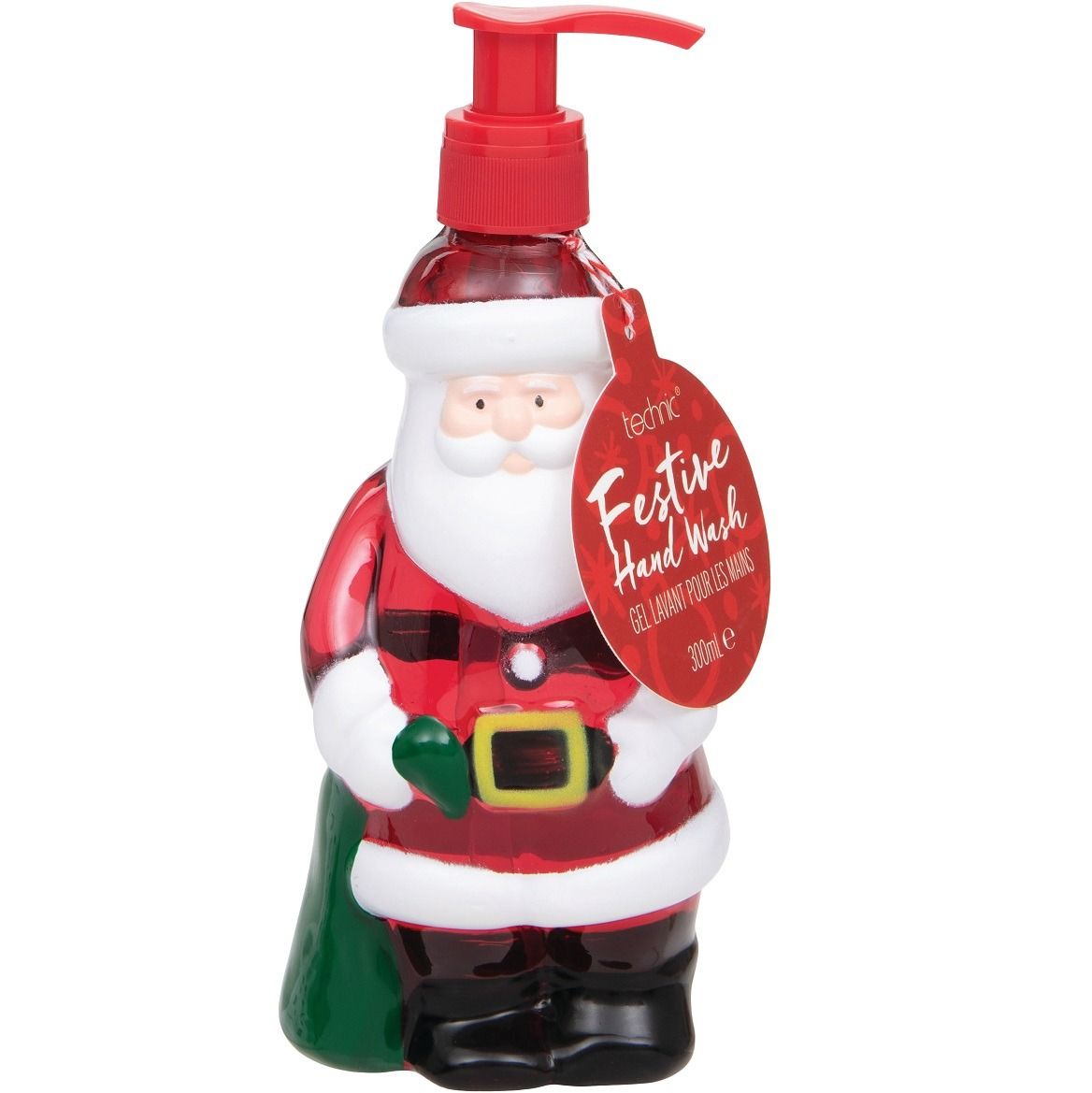 Load image into Gallery viewer, Technic Christmas Novelty Festive Cinnamon Swirl Santa Hand Wash - 300ml
