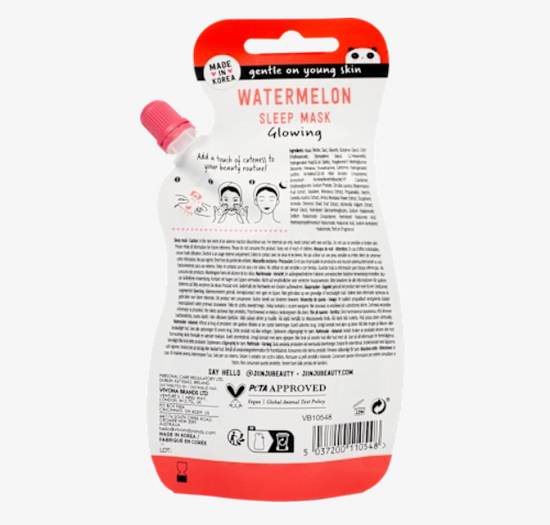 Jiinju Glowing Watermelon Sleep Mask 40ml