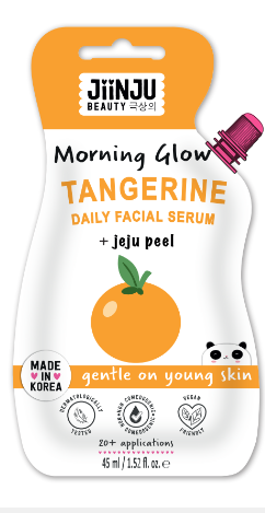 Jiinju Morning Glow Tangerine Daily Facial Serum with Jeju peel