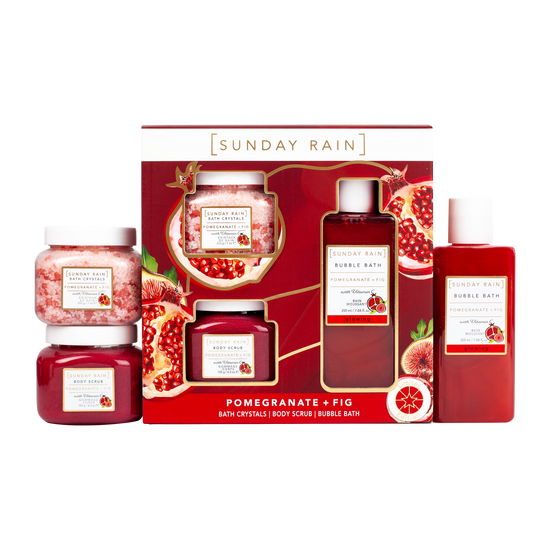 Sunday Rain Pomegranate & Fig Trio