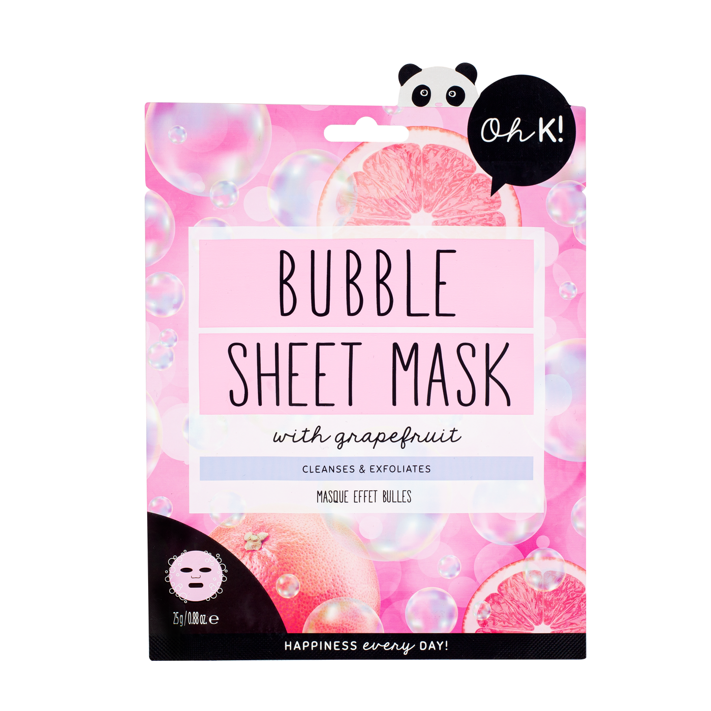 Oh K! Bubble Sheet Mask with Grapefruit