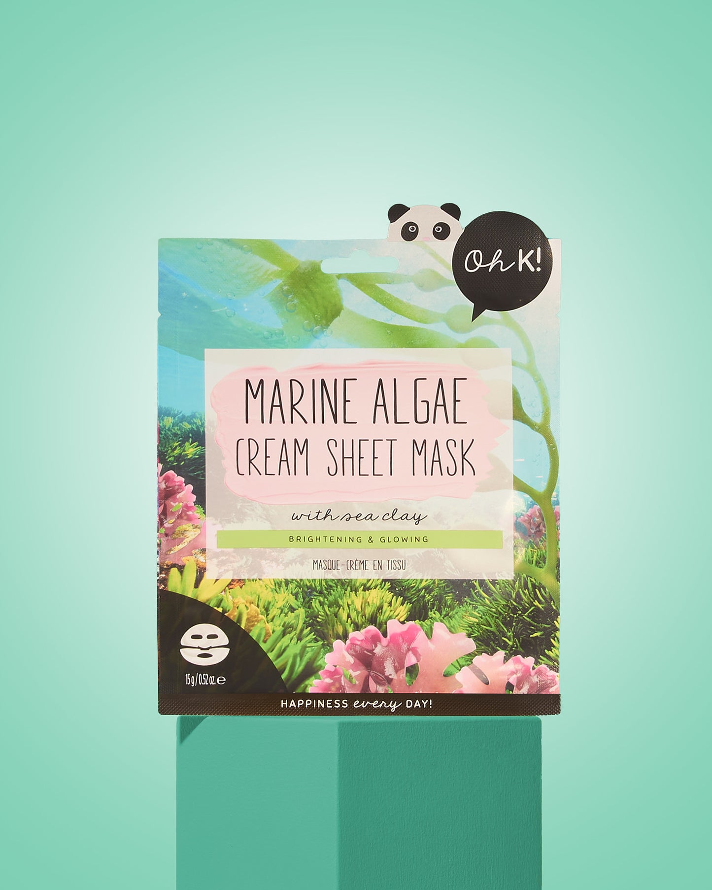 Oh K! Marine Algae and Sea Clay Cream Sheet Mask