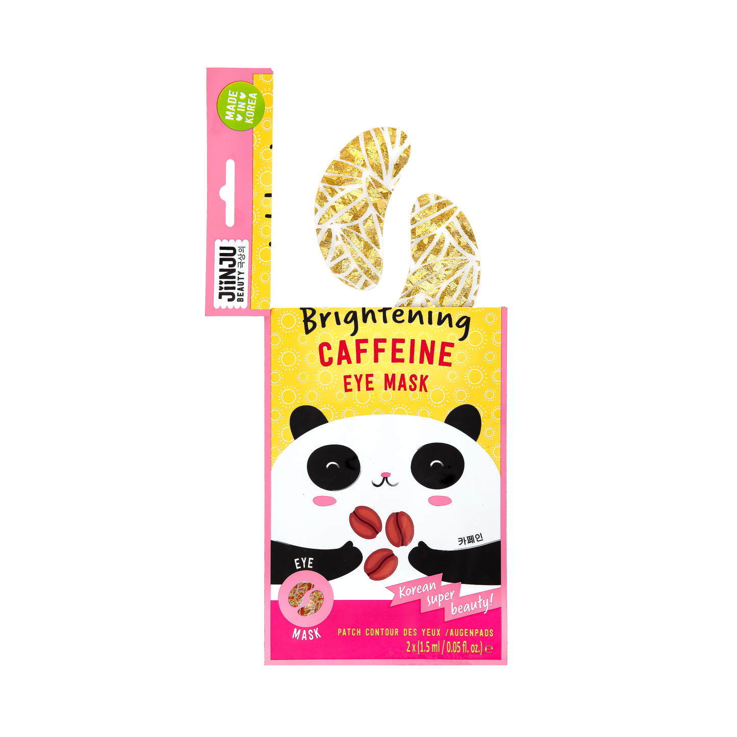 Jiinju Brightening Caffeine Under Eye Mask