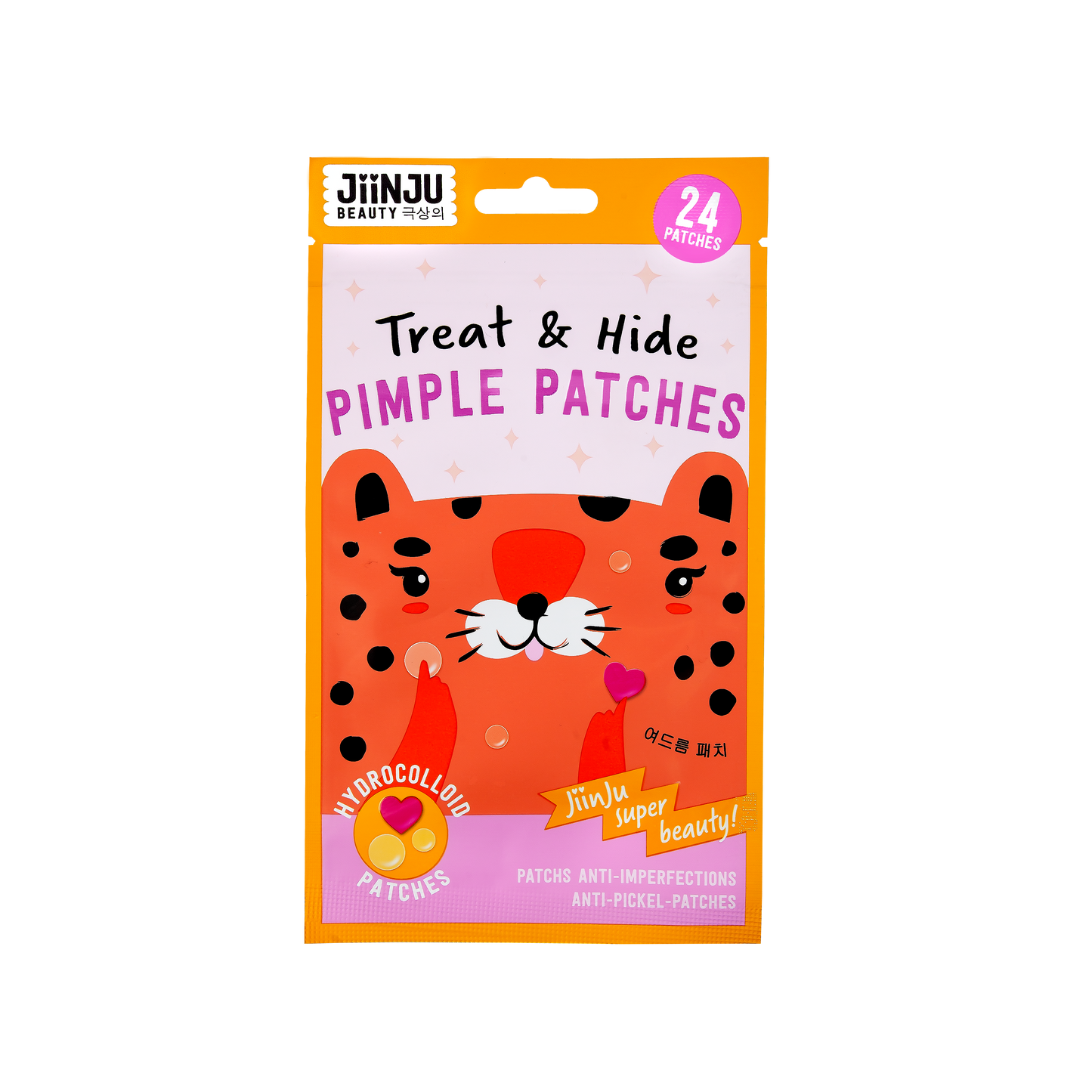 JiinJu Treat & Hide Pimple Patches, 24 Patches