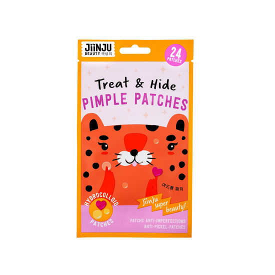 JiinJu Treat & Hide Pimple Patches, 24 Patches