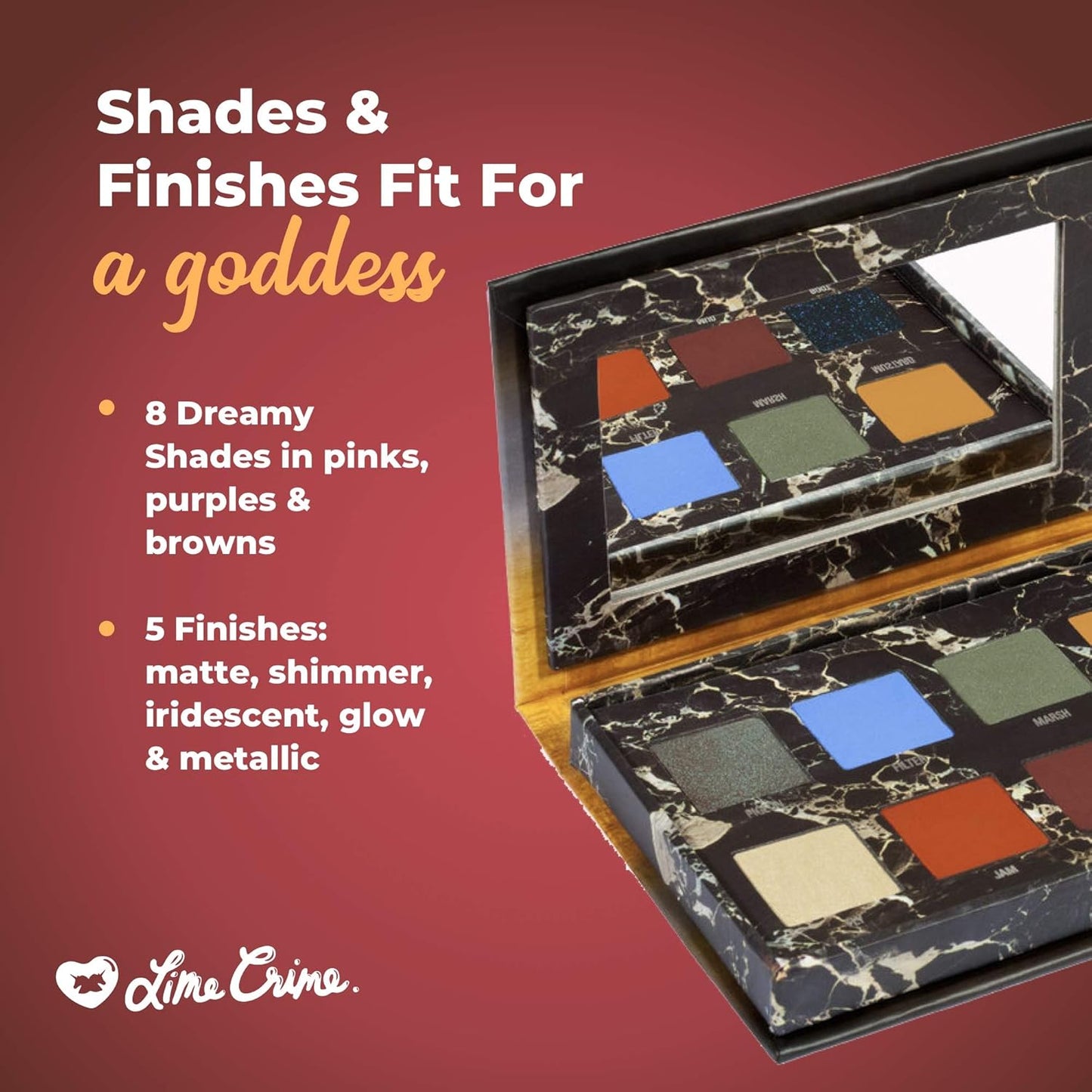 Lime Crime Venus II Eyeshadow Palette, 160g