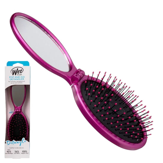 Wet Brush Pop ands Go Metallic Detangler Brush Pink