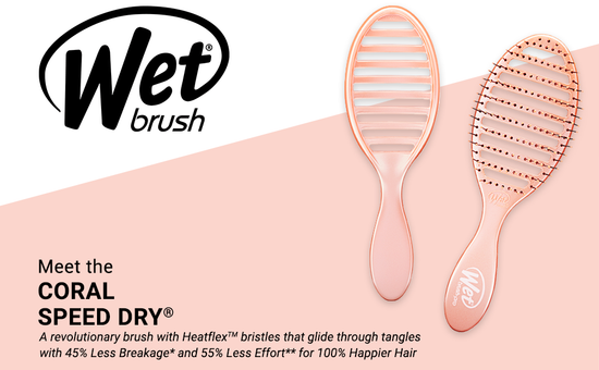 Wet Brush Speed Dry Osmosis Hair Brush Coral