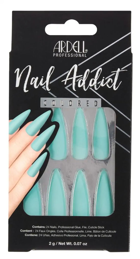 Load image into Gallery viewer, Ardell Nail Addict Nails Blue Lagoon
