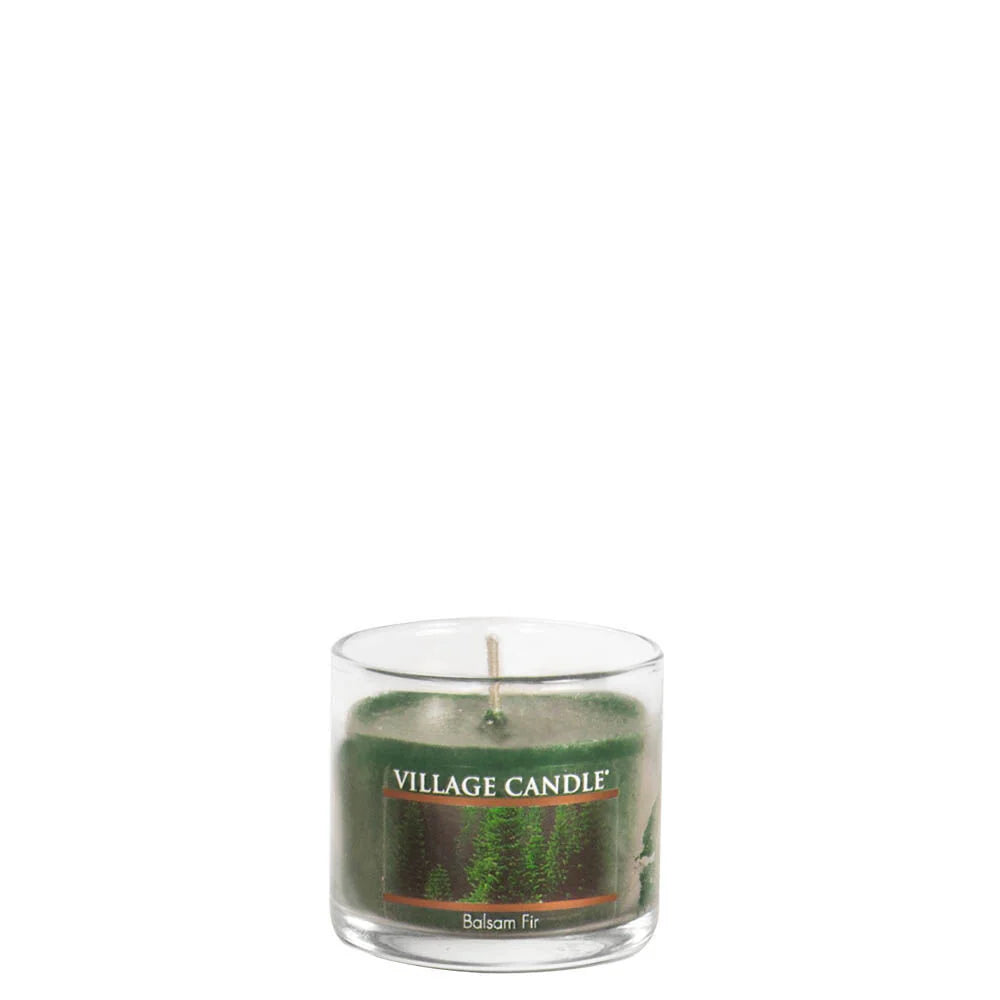 Village Candle -Balsam Fir - Mini Glass Votive