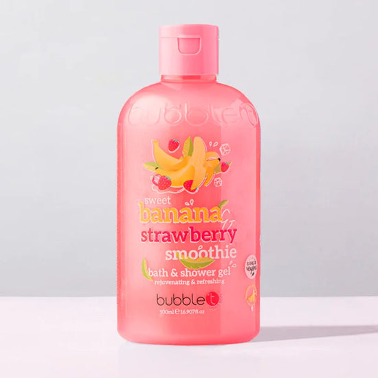 Bubble T Cosmetics Banana and Strawberry Smoothie Body Wash