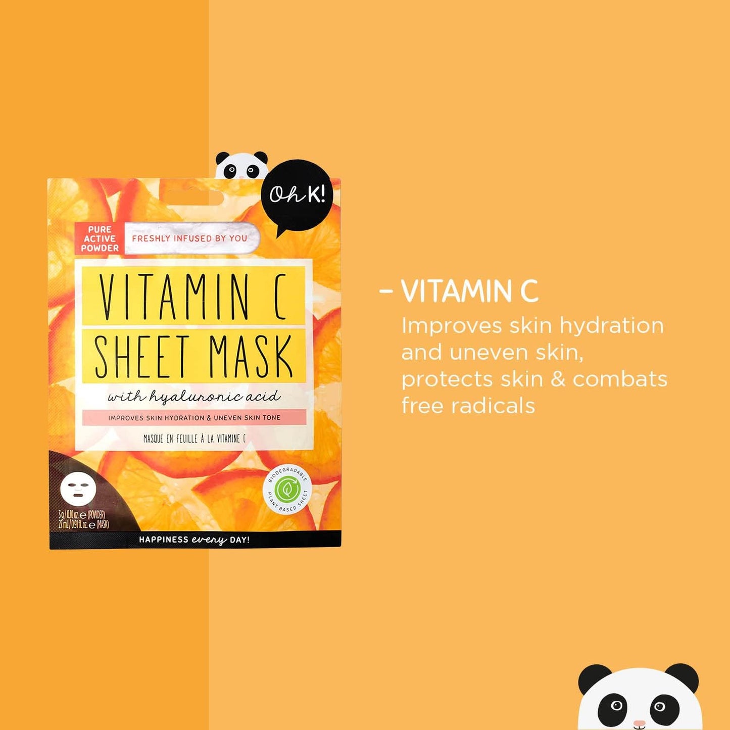 Oh K! Beauty Vitamin C Sheet Mask