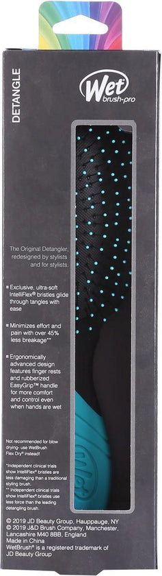 The Wet Brush Pro Detangler Bob Pride Brush Aqua (Teal)