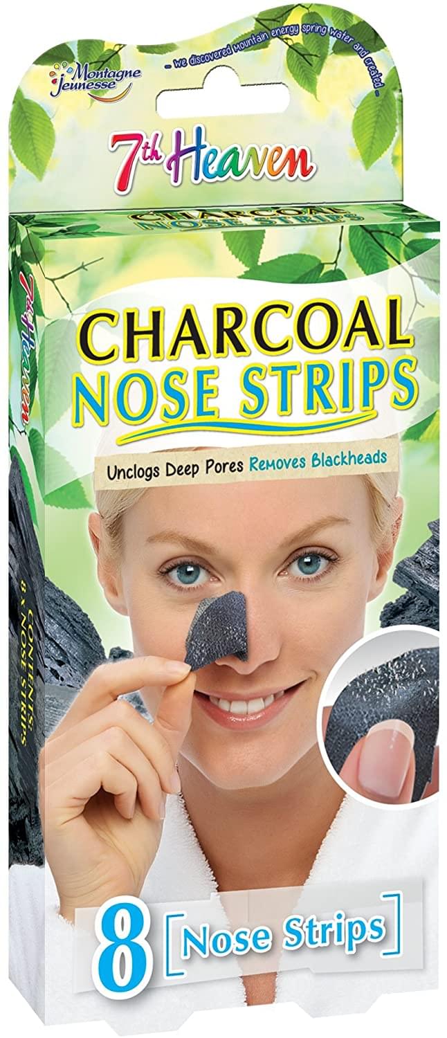 7th Heaven Boxed Women's Nose Pore Strips - Contains 8 Nose Pore Strips to Unclog Deep Pores and Remove Blackheads