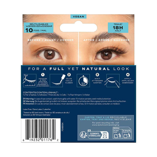 Eylure Volume Lashes No. 098 Fox Eye Look