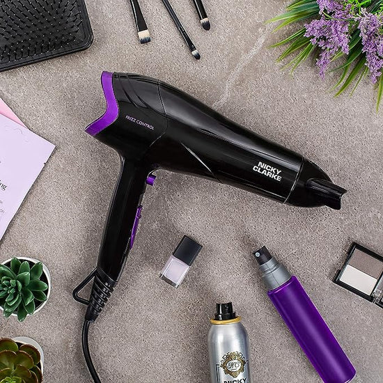 Nicky Clarke 2200W Lightweight Frizz Control Fast Dry DC Ionic