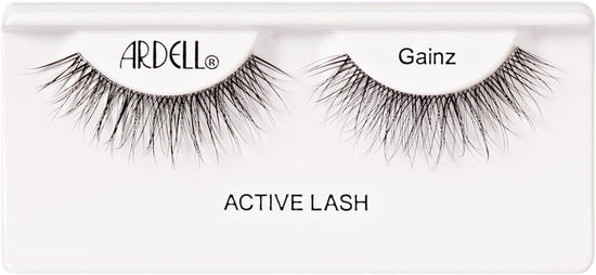 Ardell Active Lash Gainz False Eyelashes, Water-resistant, Light Volume, Medium Length, Vegan Friendly, 1 Pair (Pack of 1)