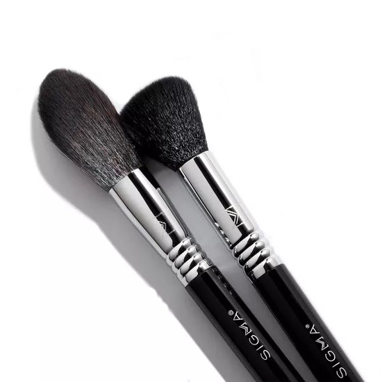 Load image into Gallery viewer, Sigma Beauty Sculpt + Glow Makeup Brush Duo
