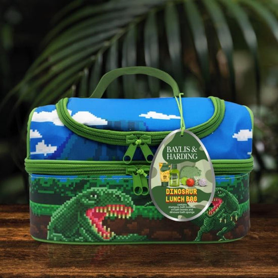 Baylis & Harding Dinosaur Lunch Bag Gift Set - Vegan Friendly