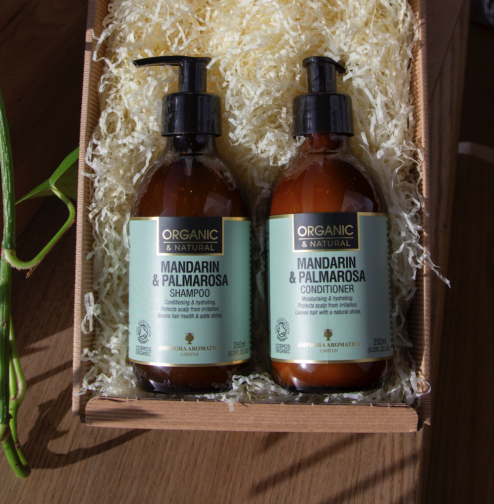 Amphora Aromatics Natural & Organic Bio-Soothe Haircare Duo