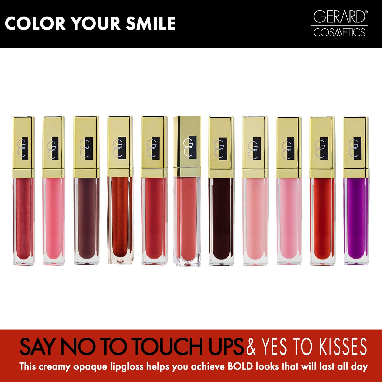 Gerard Cosmetics Color Your Smile Lip Gloss - Passion