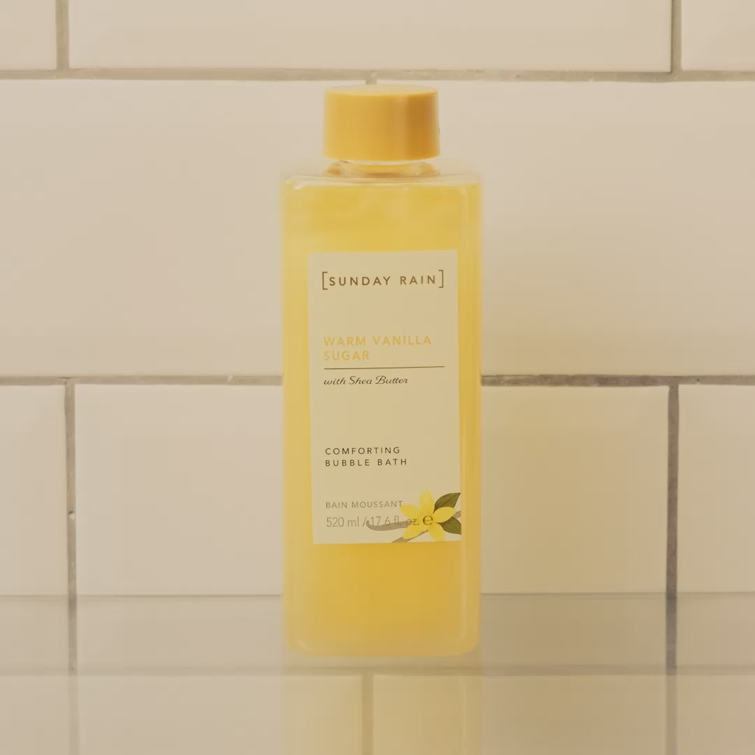 Sunday Rain Warm Vanilla Sugar Bubble Bath 520ml