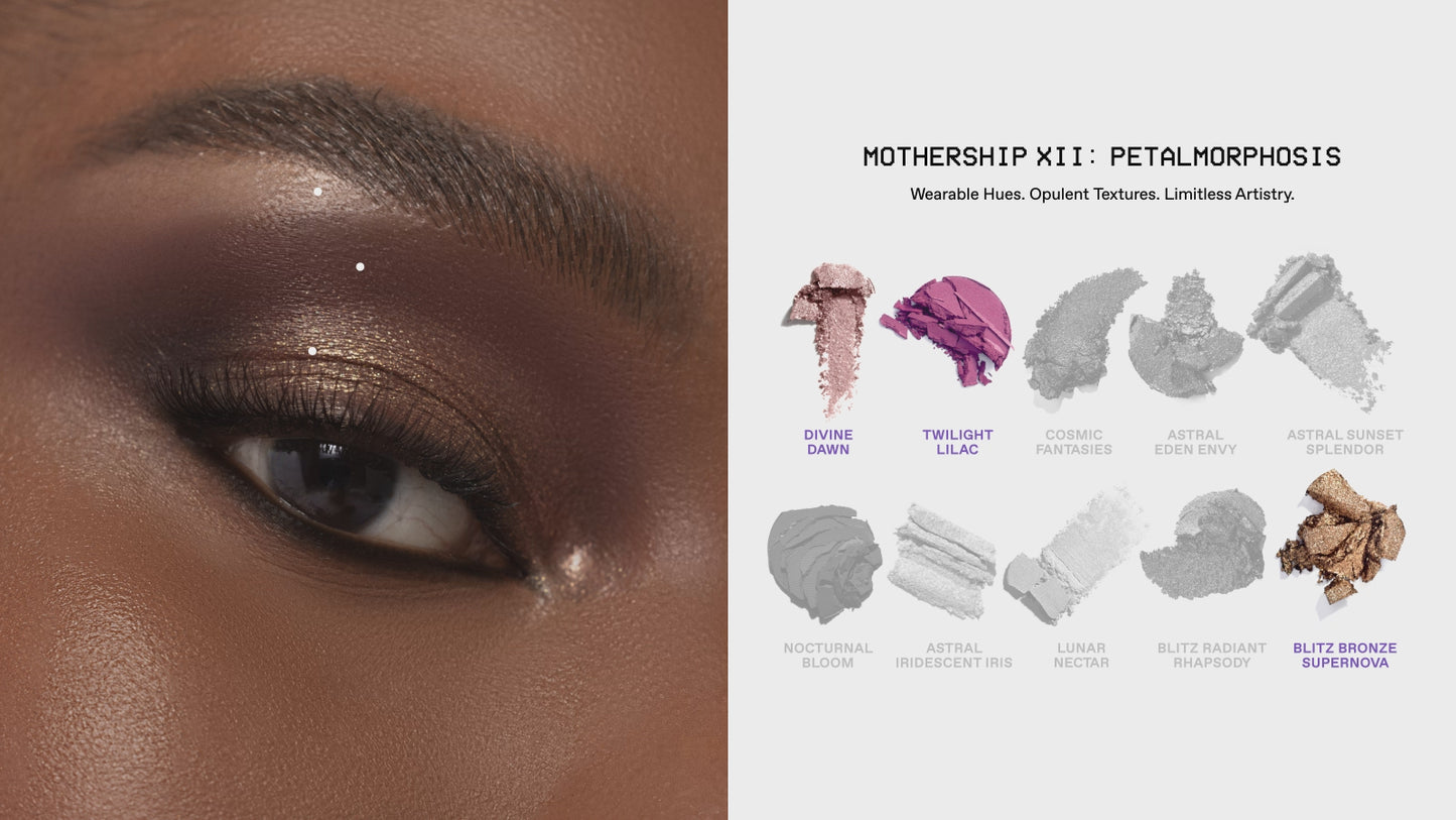 Load and play video in Gallery viewer, Pat McGrath Mothership XII: Petalmorphosis™ Black Case
