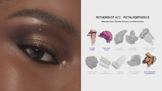 Load and play video in Gallery viewer, Pat McGrath Mothership XII: Petalmorphosis™ Black Case

