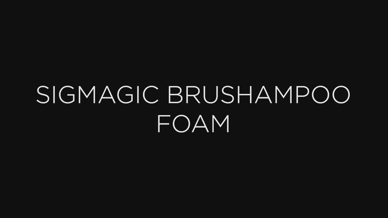 Load and play video in Gallery viewer, Sigma Beauty Sigmagic® Brushampoo™ Foam 200ml
