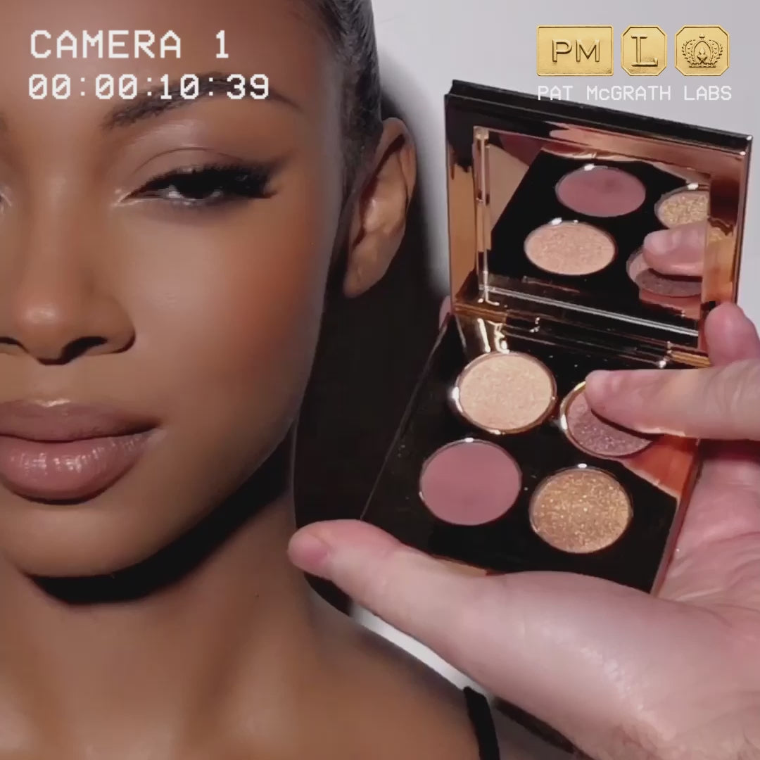 Load and play video in Gallery viewer, Pat McGrath Luxe Quad: Bronze Borealis New Year Edition
