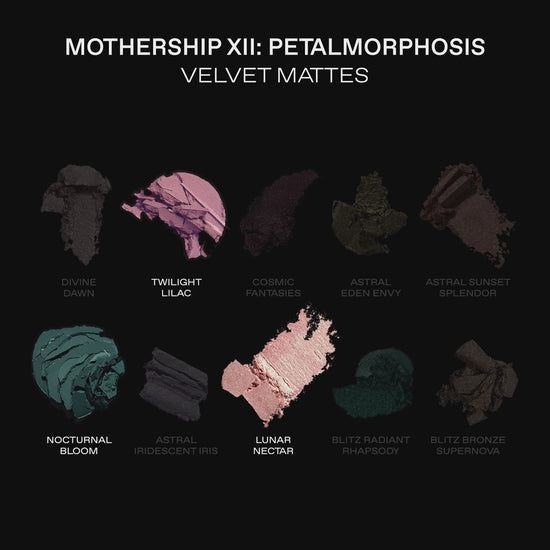 Load and play video in Gallery viewer, Pat McGrath Mothership XII: Petalmorphosis™ Black Case
