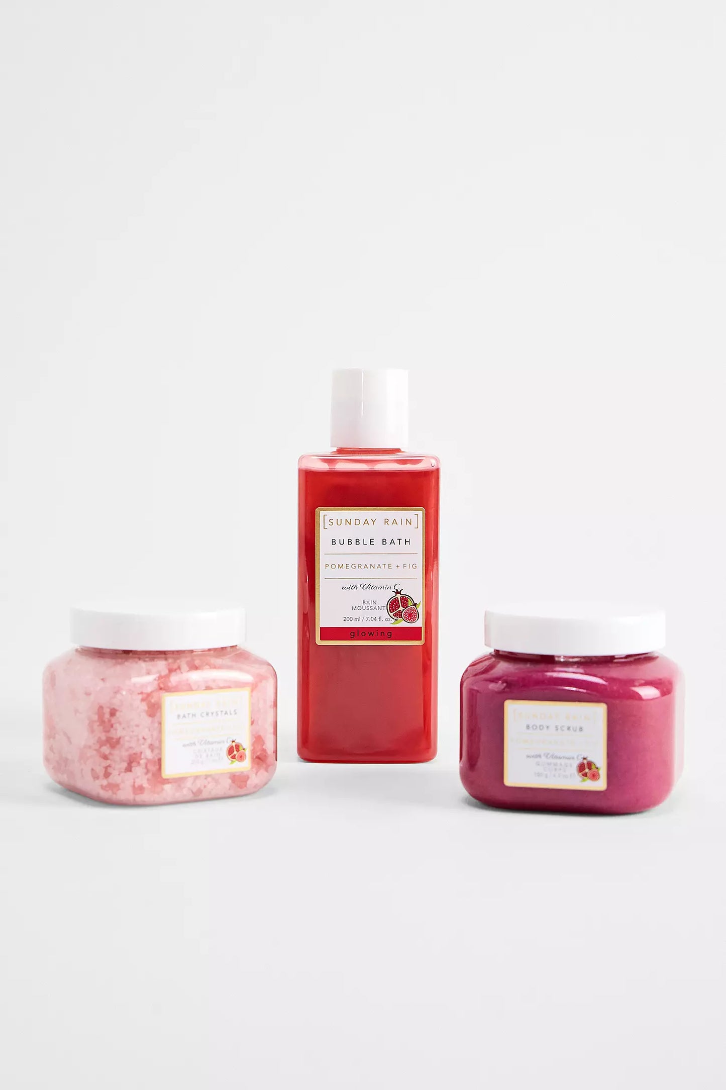 Sunday Rain Pomegranate & Fig Trio