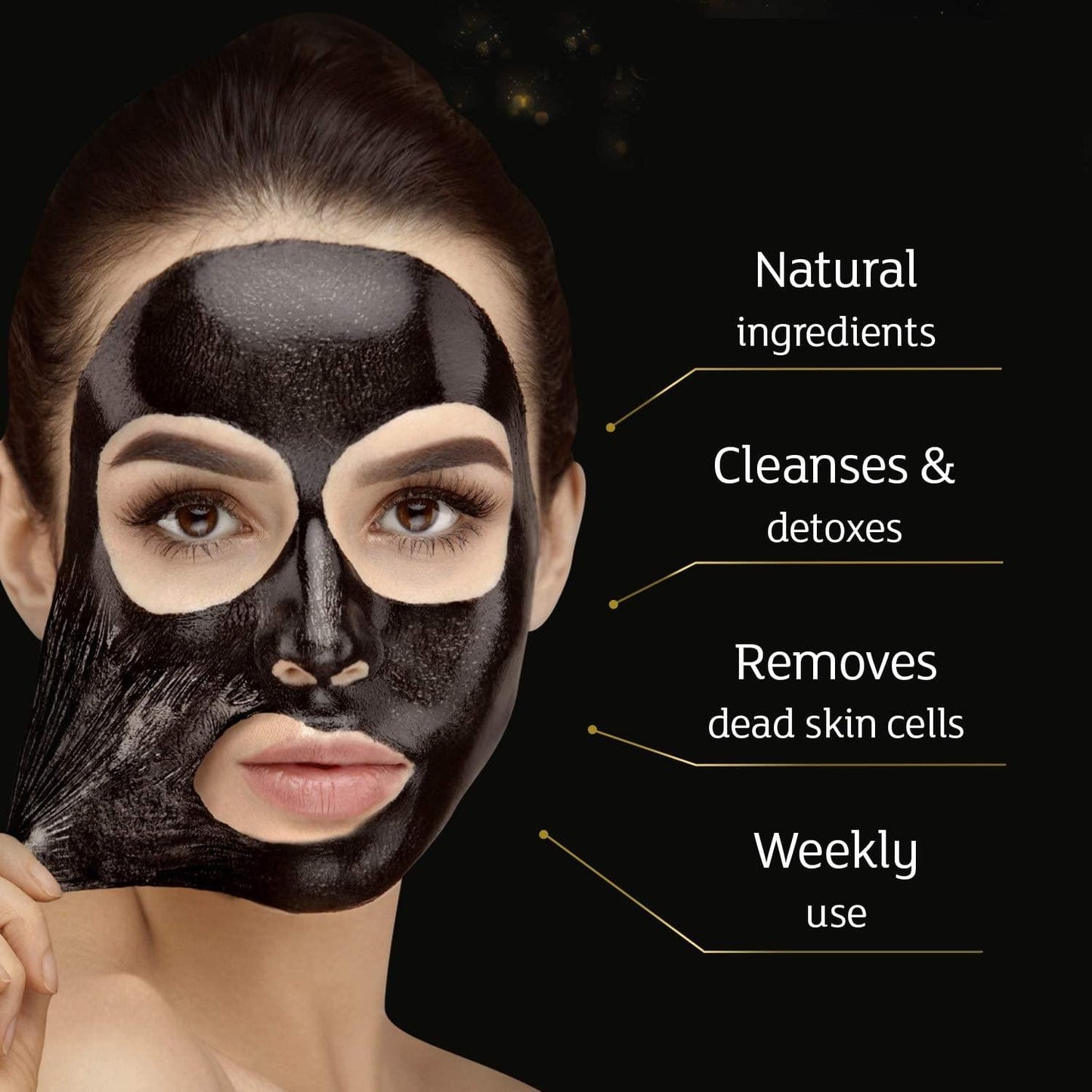 7th Heaven Charcoal and Black Sugar Easy Peel Off Mask Tube for a Deep Pore Detox - Ideal for Oily, Combination and Problem Skin, 0.2 Kg