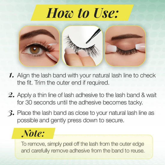 Ardell Active Lash Soak It Up False Eyelashes, Water-resistant, Medium Volume and Length, Vegan Friendly, 1 Pair (Pack of 1)