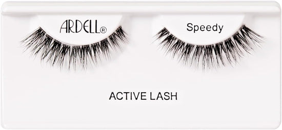 Ardell Active Lash Speedy False Eyelashes, Water-resistant, Light Volume, Short Length, Vegan Friendly, 1 Pair (Pack of 1)