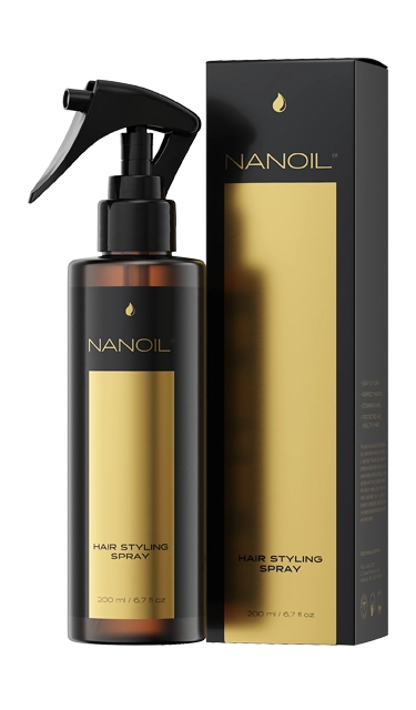 Load image into Gallery viewer, NANOIL Hair Styling Spray (spray for improved hair manageablity)
