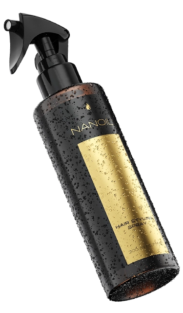 NANOIL Hair Styling Spray (spray for improved hair manageability) 200ml