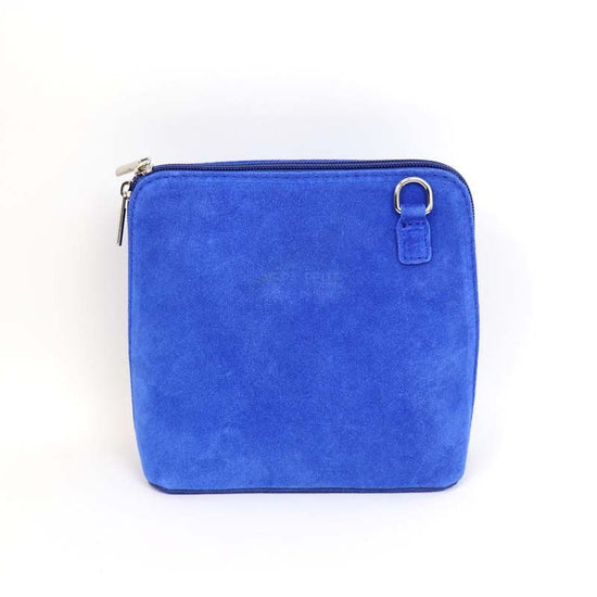 Women's Rhiannon Cross Body Shoulder Bag – Vera Pelle Italian Suede Messenger Handbag