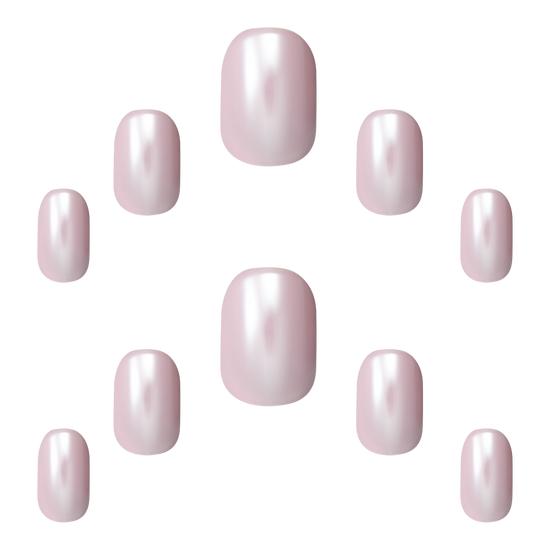 Elegant Touch Petite Glass Nails Sugar Snow