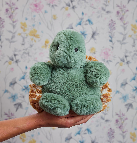 Load image into Gallery viewer, Warmies® Fully Heatable Cuddly Toy scented with French Lavender - Baby Turtle
