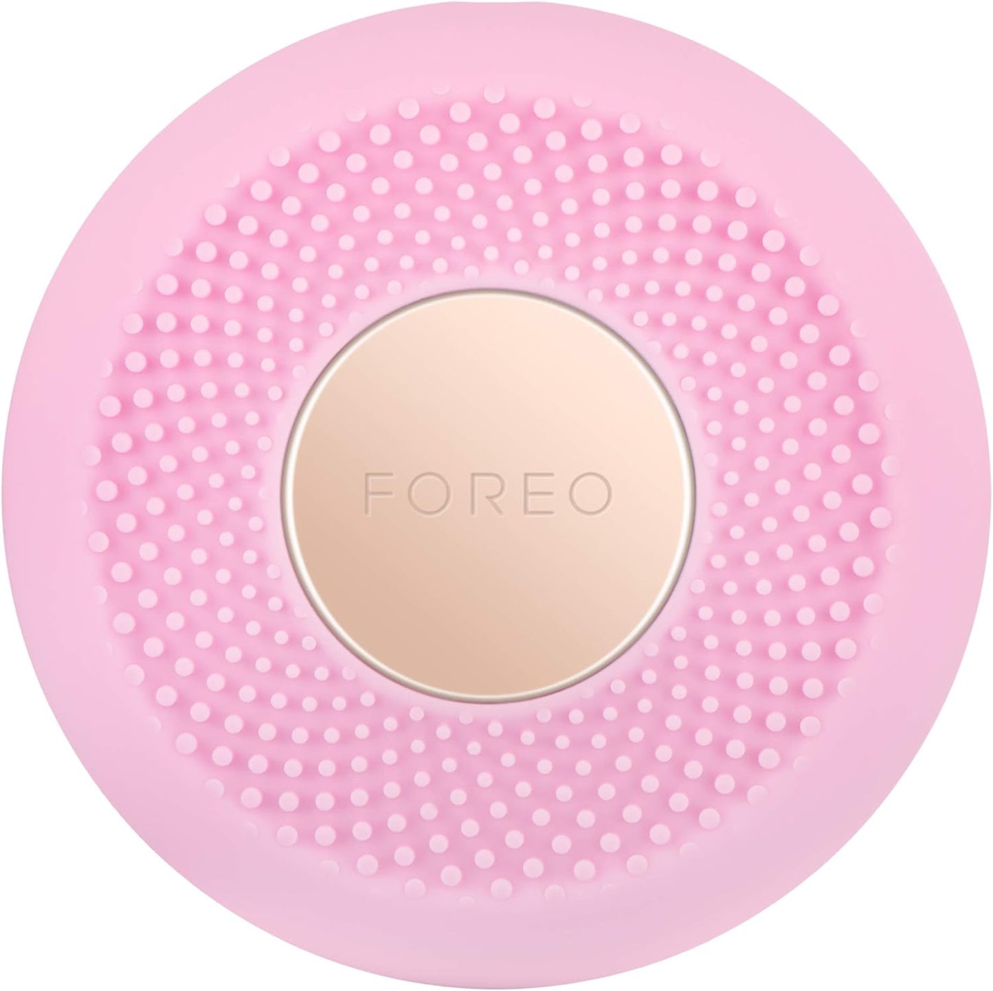 Load image into Gallery viewer, Foreo Ufo Mini Full Facial Led Mask Treatment, Red Light Therapy, Face Masks Beauty Treatment, Korean Skincare, Thermotherapy &amp;amp; Face Massager, Moisturiser, Increased Skin Care Absorption, Pearl Pink
