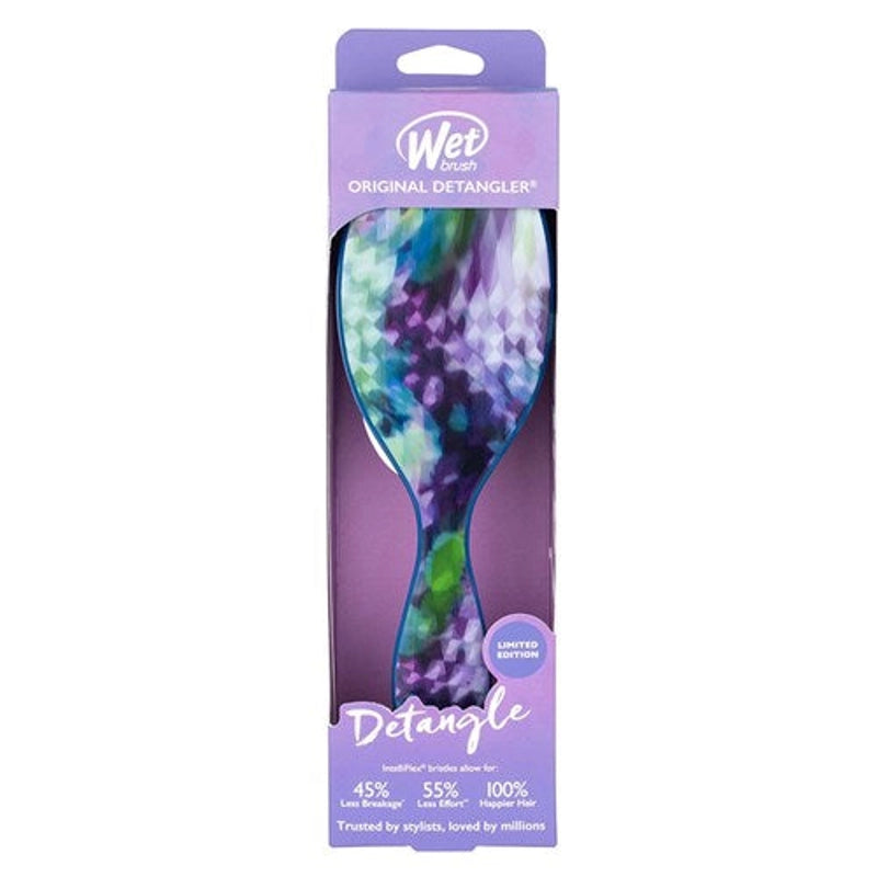 Wet Brush Swirling Stars Original Detangler Wild Violet