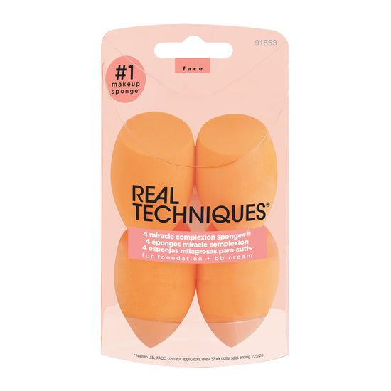 Real Techniques Miracle Complexion Sponge (Pack of 4)