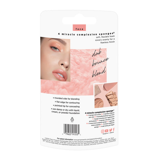 Real Techniques Miracle Complexion Sponge (Pack of 4)