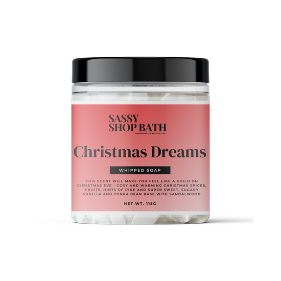 Load image into Gallery viewer, Sassy Shop Bath Whipped Soap - Christmas Dreams

