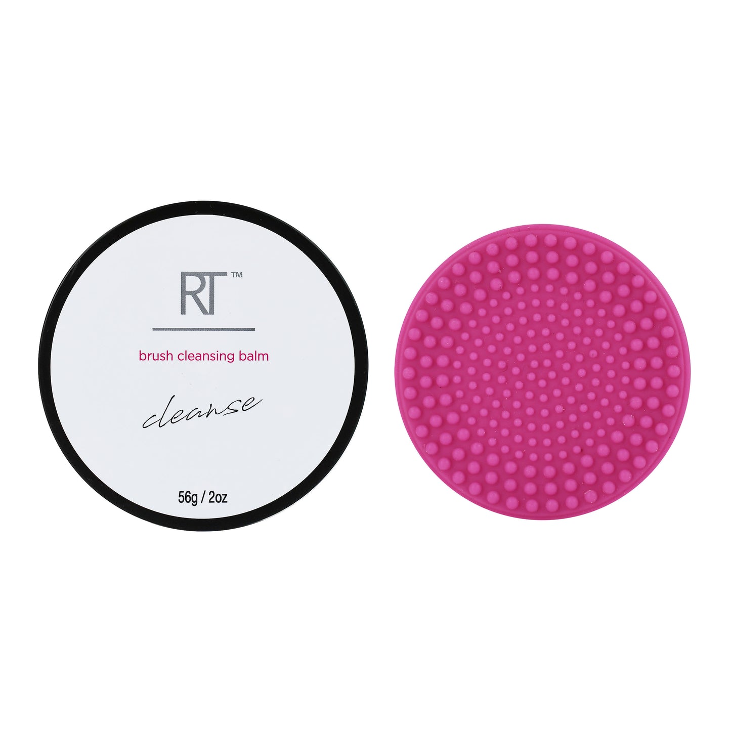 Real Techniques Brush Cleansing Balm with Deep Cleansing Pad for Makeup Brush Care 56g