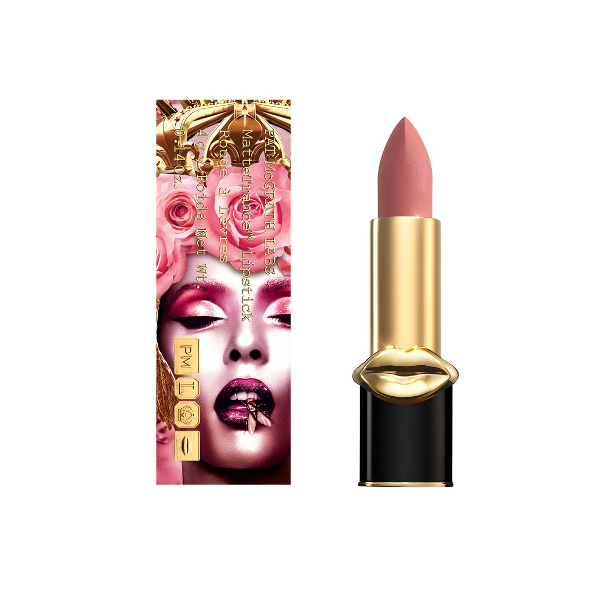 Pat McGrath MATTETRANCE™  Divine Rose Lipstick 048 Christy (Divine Beige Peach) Limited Edition